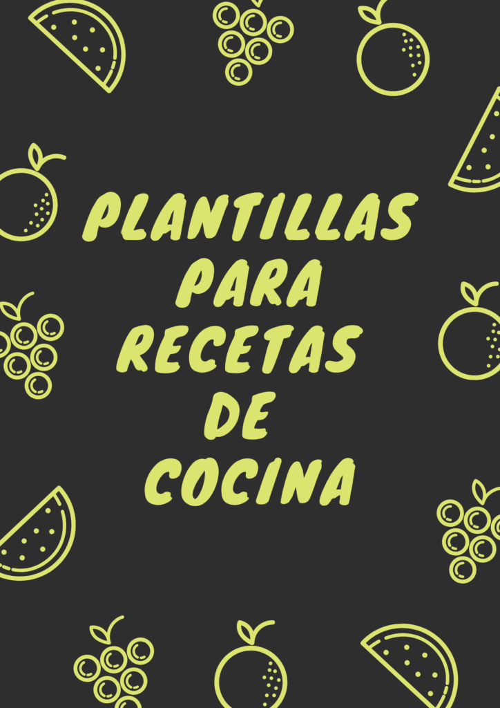 Conoce Nuestras Plantillas En Word Para Recetas De Cocina Bubok 2428