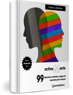 Libro Activamente. 99 Actividades mentales y ejercicios de memoria para adultos y mayores. Nivel: Moderado. Vol 1, autor Maria Andrea Contreras Nieto