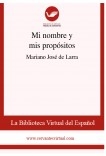 Mi nombre y mis propósitos