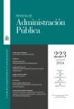 Revista de Administración Pública, nº 223, enero/abril 2024